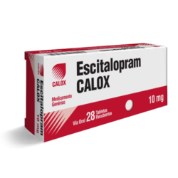 ESCITALOPRAM 10MG X 28TAB CALOX