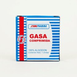 GASA COMPRIMIDA 60CM X 1 UNID STERIPHARA