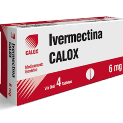 IVERMECTINA 6MG X 4TAB CALOX