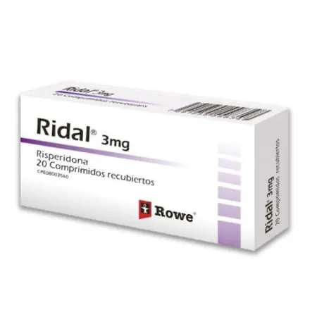 RIDAL 3 MG X 20 COMP RIDAL 3 MG X 20 COMP - Imagen 1