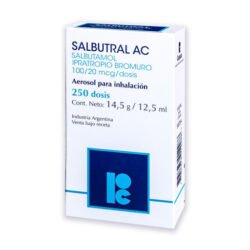 SALBUTRAL INH 100MCGX 250 DOSIS