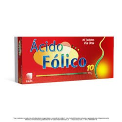 ACIDO FOLICO 10MG X 20 CALOX OTC