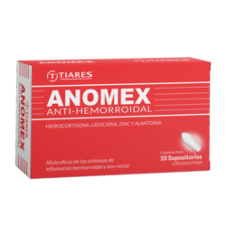 ANOMEX SUP/RECTAL X 10
