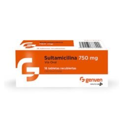 SULTAMICILINA 750MG X 16 GENVEN