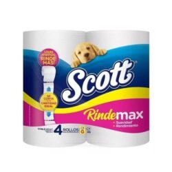 SCOTT PAPEL HG RINDEMAX X 4ROL