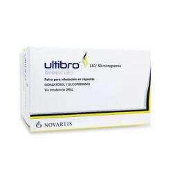 ULTIBRO 110/50MCG X 30 CAP