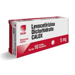 LEVOCETIRIZINA 5MG X 10TAB CALOX