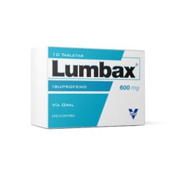 LUMBAX 600 MG X 10 TAB