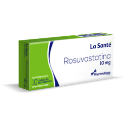 ROSUVASTATINA 10MG X 10TAB LA SANTE