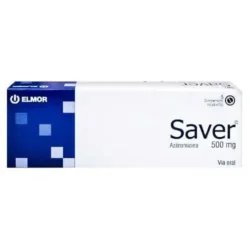 SAVER 500 MG X 5 COMP