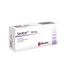 SERLINE 50 MG X 10 COMP