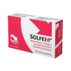 SOLFEM 500MG/100MG X 5 OV