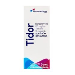 TIDOR SOL OFT 20MG/5MG X 5ML