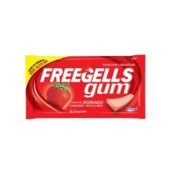 FREEGELLS GUM FRESA 8GR X 5 UND