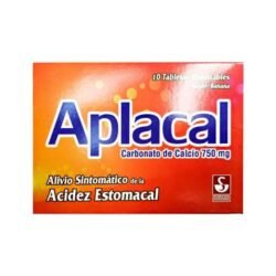 APLACAL 750MG X 10TAB BANANA