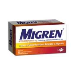 MIGREN 650 MG X 20 COMP