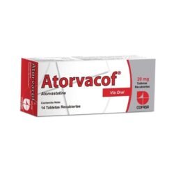 ATORVACOF 20MG X 14 TAB COFASA