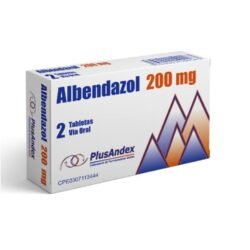 ALBENDAZOL 200MG X 2TAB PLUSANDEX