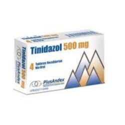 TINIDAZOL 500MG X 4TAB PLUSANDEX