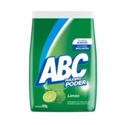 ABC DETER POLVO LIMON 800GR