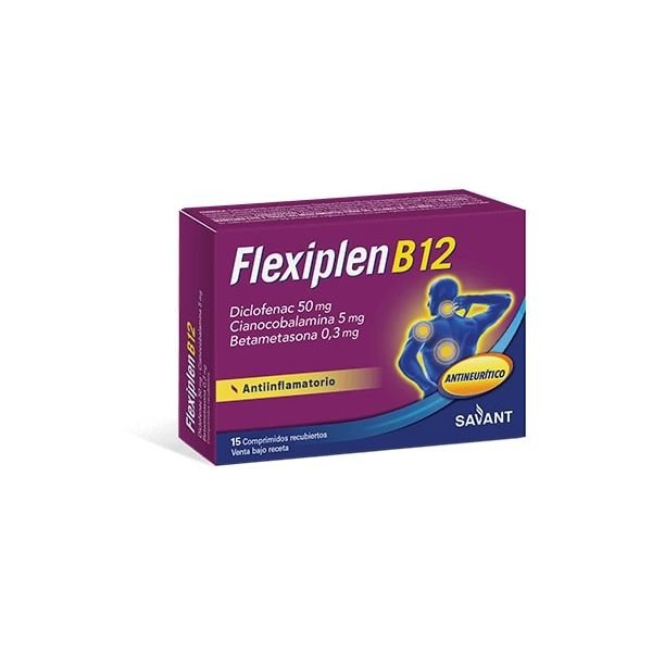 imagen538 FLEXIPLEN B12 50/5/0.3MG X 15COMP - Imagen 1
