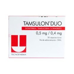 TAMSULON DUO 0.5/0.4MG X 30CAP