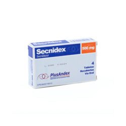 SECNIDEX 500 MG X 4 TAB