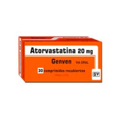 ATORVASTATINA 20MG X 30TAB GENVEN