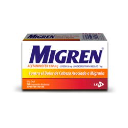 MIGREN 650 MG X 10 COMP