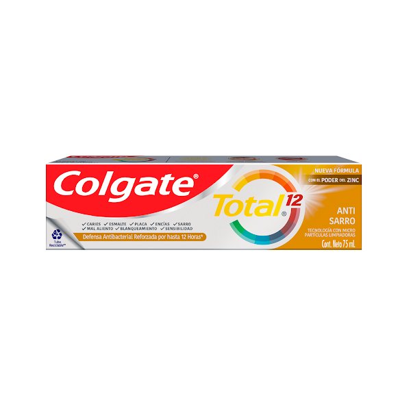 img_prod_251 COLGATE CREM TOTAL 12 ANT/SARRO 75ML - Imagen 1