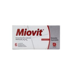 MIOVIT C/LIDOCAINA X 6 AMP