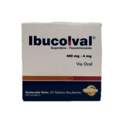 IBUCOLVAL 400/4MG X 20 TAB