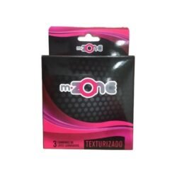 M-ZONE PRESERVATIVO TEXTURIZADO X 3