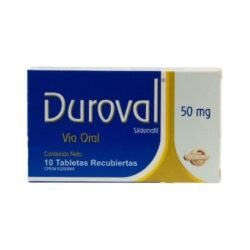 DUROVAL 50 MG X 10 TAB