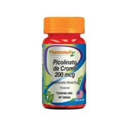 PHARMATECH PICOLINATO 200MCG X