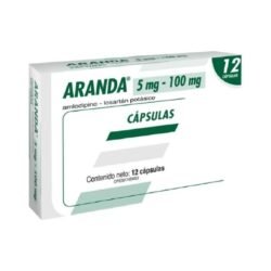 ARANDA 5/100 MG X 12 CAP