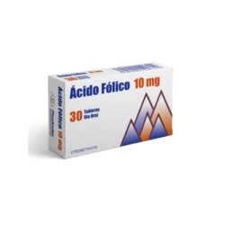 ACIDO FOLICO 10MG X 30TAB PLUS