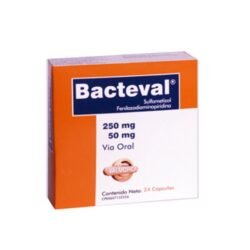 BACTEVAL 250/50MG X 24 CAP