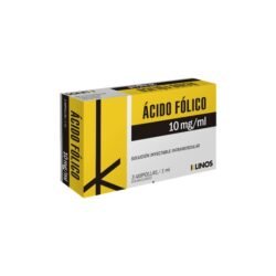 ACIDO FOLICO 10MG/2ML X 1AMP I