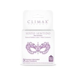 CLIMAX PRESERVATIVOS SEXTO/SENT X 3