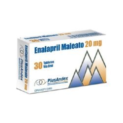 ENALAPRIL 20 MG X 30 TAB PLUSA