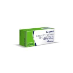 LOSARTAN P/HCT 100/25 X 30 LA SANTE