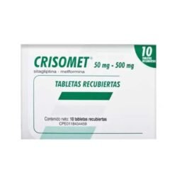 CRISOMET 50/500MG X 10 TAB