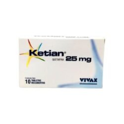 KETIAN 25 MG X 10 TAB