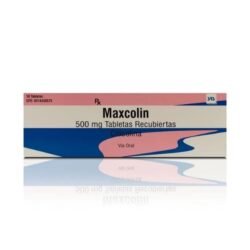 MAXCOLIN 500 MG X 10 TAB