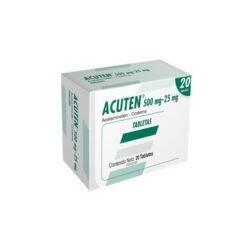 ACUTEN 500/25MG X 20 TAB