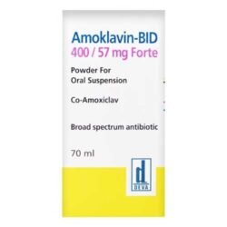 AMOKLAVIN-BID 400/57MG SUSP 70ML