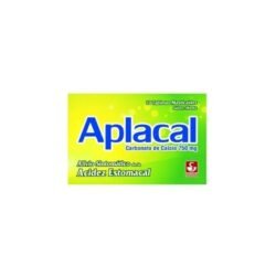 APLACAL 750MG X 10TAB MENTA