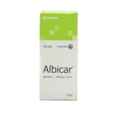 ALBICAR 400 MG X 10 ML SUSP