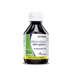 ALBENDAZOL 400MG SUSP X 20ML LA SANTE